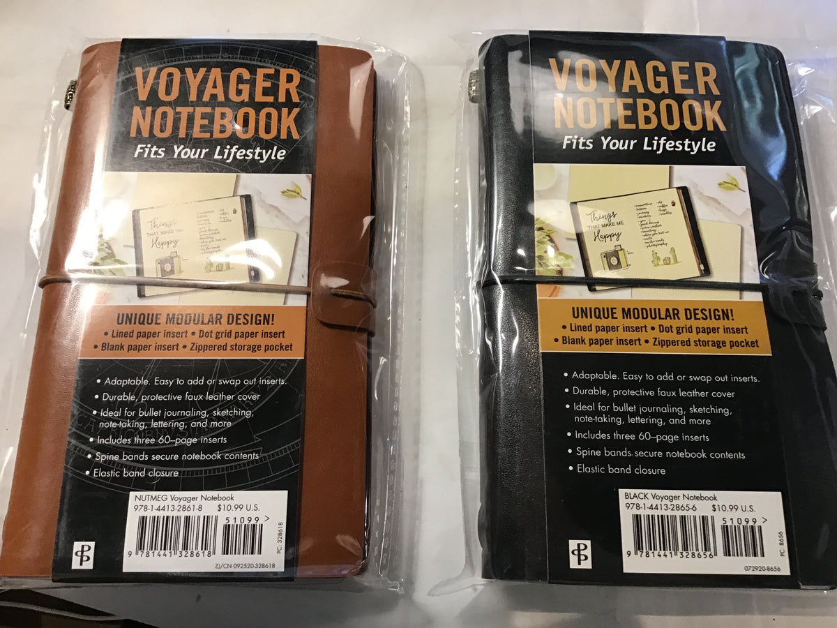 Notebook Voyager, black